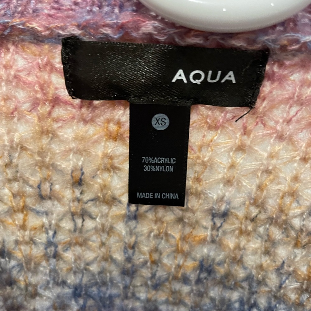 Aqua sweater